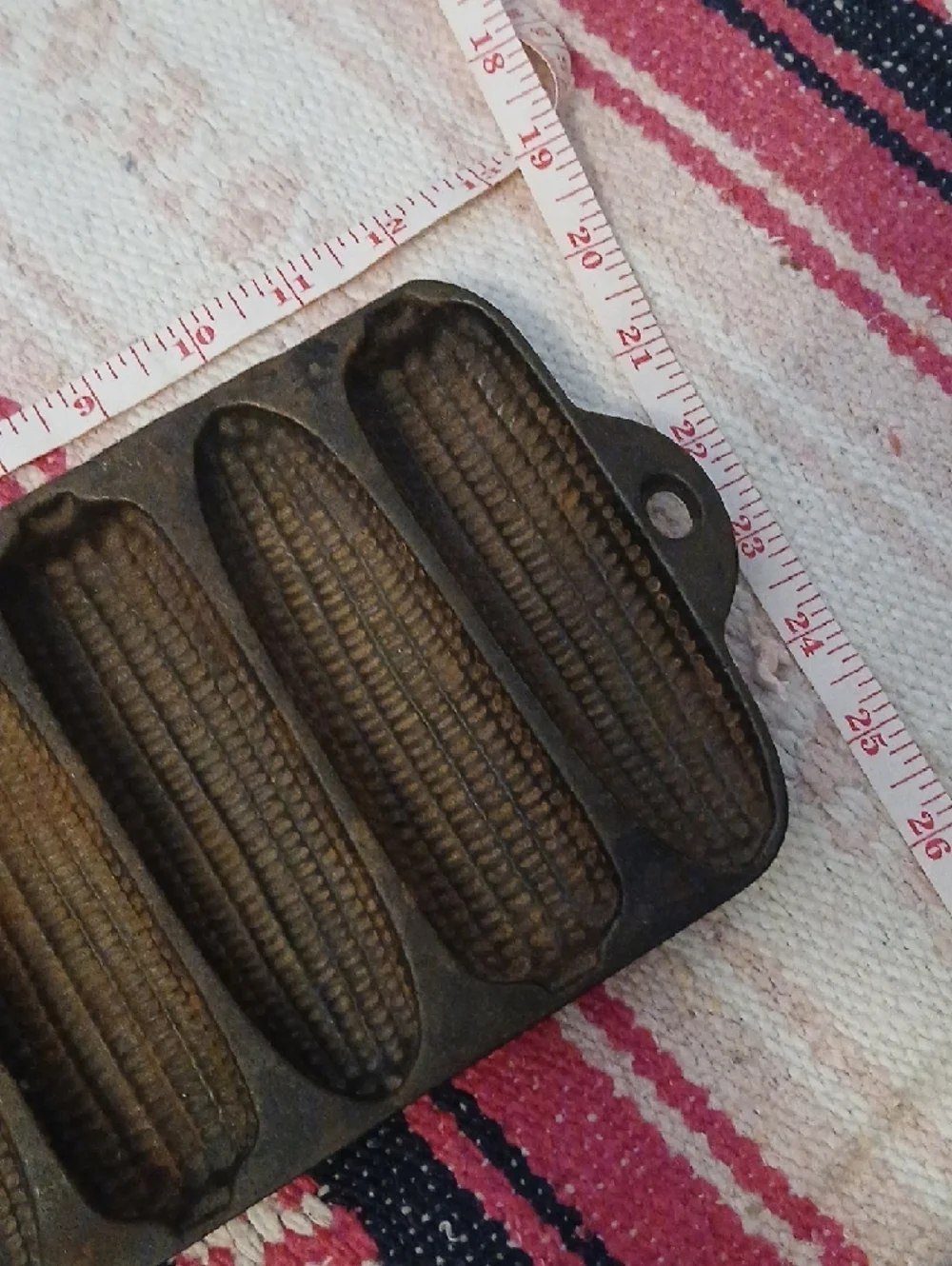 Vintage‎ Wagner Ware Cast Iron Cornbread 7 Make Pan